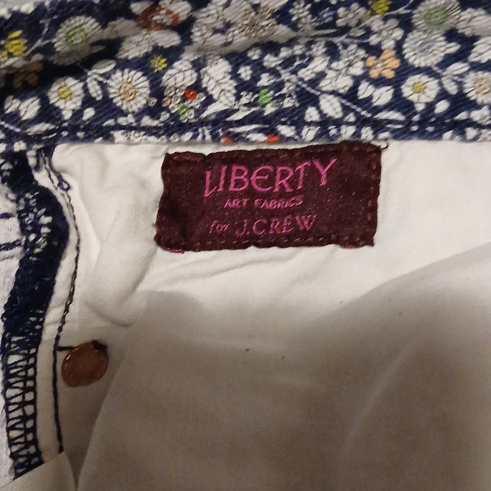 J. Crew Floral Limted Edition Jeans